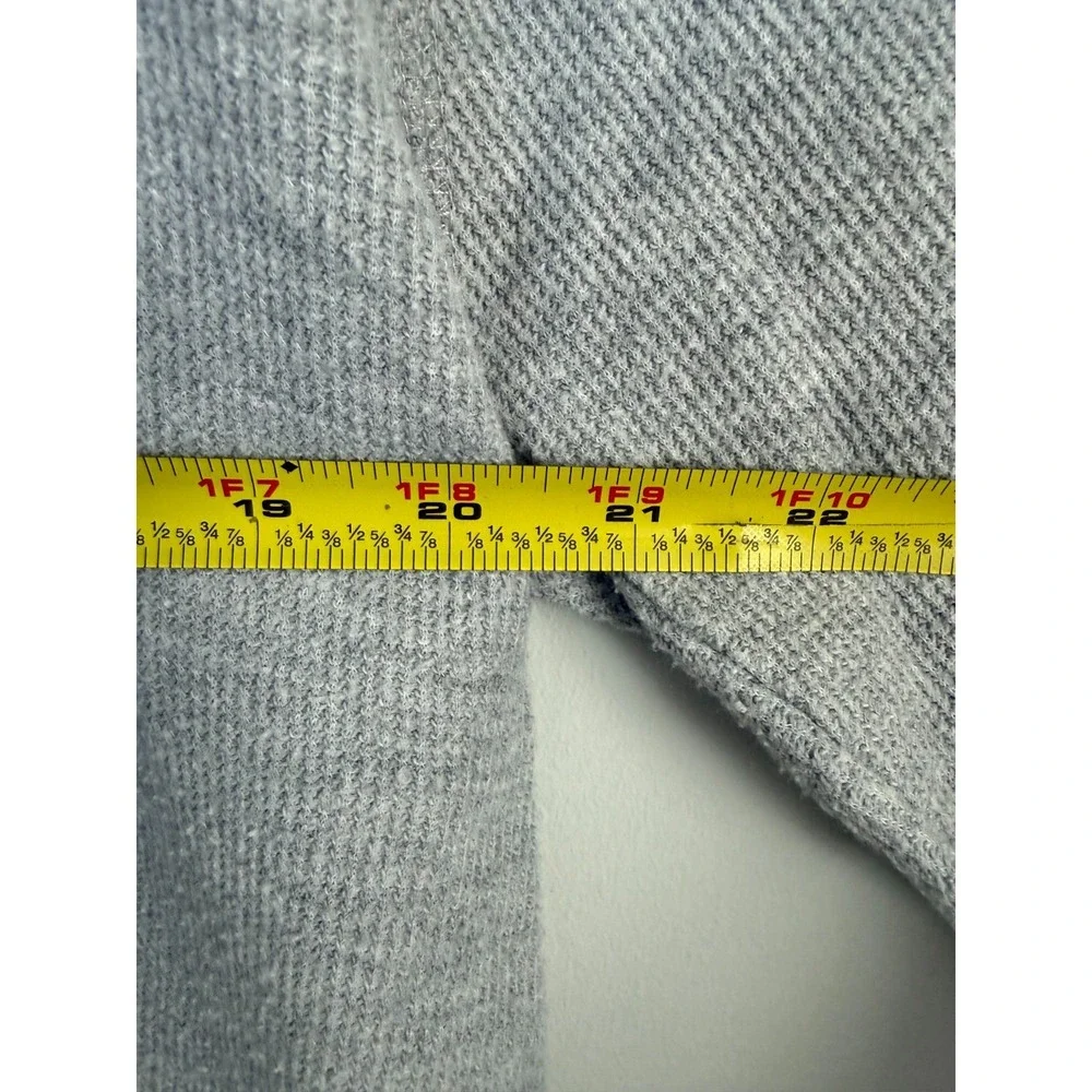Banana Republic‎ Long Sleeve T-Shirt Crew Neck Men's L Grey Comfort